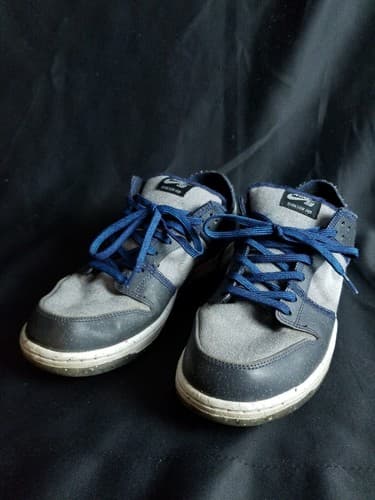 Nike SB Dunk Low Pro Crater Denim TS Travis CT2224-001 Size 9.5 Grey Black Blue - Thumbnail 6
