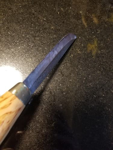 Vtg PUUKKO Scandinavian Pioneer Skinning Knife Hunting Camping Handmade N Birch - Thumbnail 10