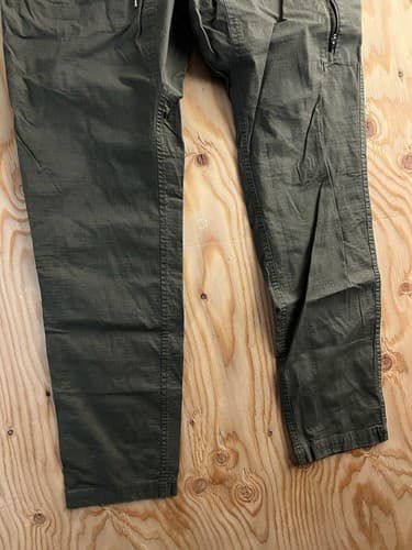 Vuori V412 Ripstop Pants Mens Size L Drawstring Pockets Hiking Climbing Green - Thumbnail 3