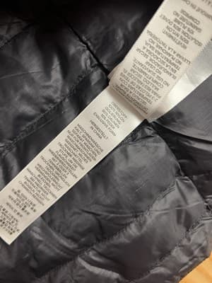 Cotopaxi Fuego Down Vest in Black Chestnut Stripes Womens S Broken Zipper READ - Thumbnail 9