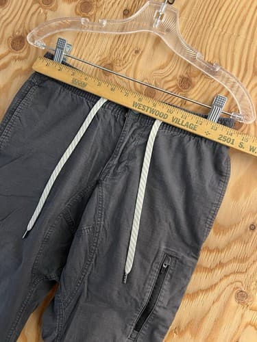 Vuori V412 Ripstop Pants Mens Size XS Drawstring Pockets Hiking Climbing Gray - Thumbnail 11