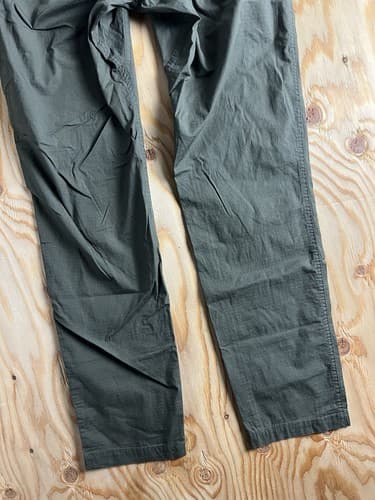 Vuori V412 Ripstop Pants Mens Size L Drawstring Pockets Hiking Climbing Green - Thumbnail 7