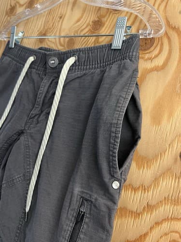 Vuori V412 Ripstop Pants Mens Size XS Drawstring Pockets Hiking Climbing Gray - Thumbnail 6