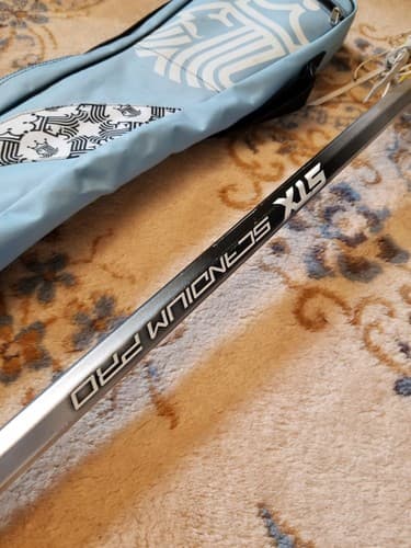 Rare STX Scandium Pro Lacrosse Shaft + Head, Case Black Silver 41" Total 39t - Thumbnail 3