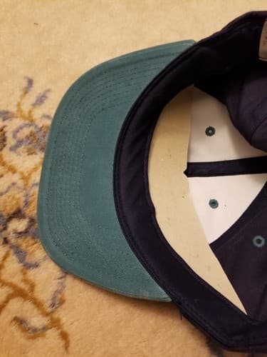 Rare Vintage Seattle Mariners 90s Snapback Hat Griffey Teal Script New Baseball - Thumbnail 9