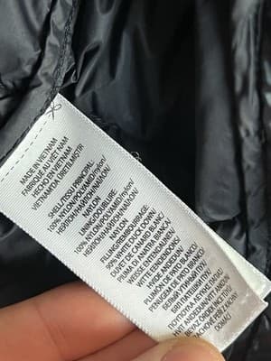Polo Ralph Lauren Puffer Jacket Mens L Black Red Pony Full Zip Quilted Down - Thumbnail 9