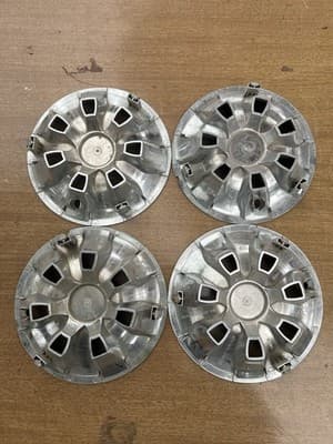 Set Of 4 OEM YAMAHA GOLF CART HUB CAP/ WHEEL COVER GCA-JW950-12-BU-CHROME Rims - Thumbnail 6