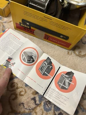 VTG 1950s Kodak Duraflex IV Flash Holder /Guard Outfit Camera Box Kodet Lens - Thumbnail 20