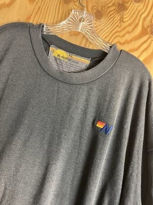 Aviator Nation Faded Pullover Sweatshirt Oversized Distressed Mens XL Grey - Thumbnail 2