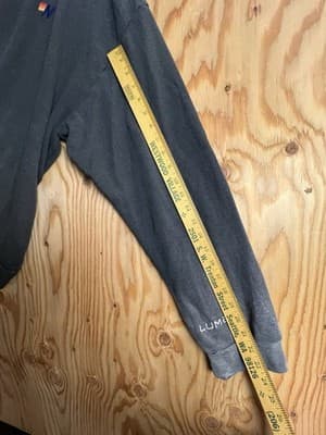 Aviator Nation Faded Pullover Sweatshirt Oversized Distressed Mens XL Grey - Thumbnail 9