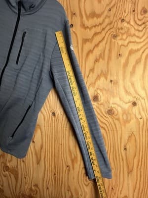 KJUS Colton Midlayer Jacket Mens 52 L Blue Zip Long Sleeve Full Zip UPF 50+ - Thumbnail 6