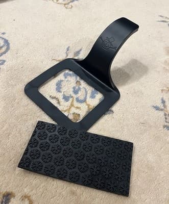 The SHREDHOOK Snowboard Hook w/Stomp Pad – Made 100% in The USA Shred Hook Black - Image 1
