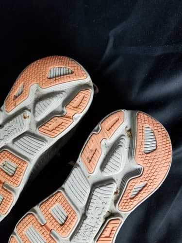 Hoka One One Bondi 7 Womens 10 Shoes Gray Running Walking Cushion Gym Sneaker - Thumbnail 10