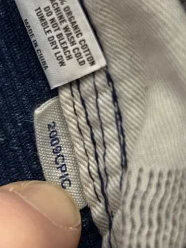 Taylor Stitch Democratic All Day Pant Mens 31x 32 Blue Corduroy Cotton 5 Pocket - Thumbnail 6