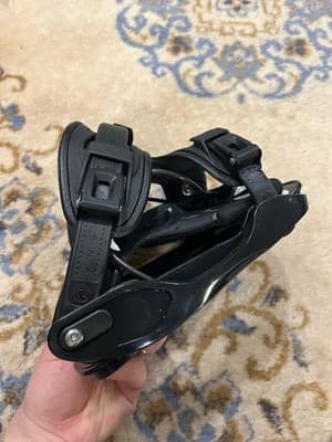 FLOW MINX Women’s M Medium Snow Bindings + Plates & Hardware Snowboard Black - Thumbnail 18