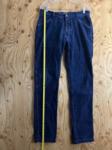 Taylor Stitch Democratic All Day Pant Mens 31x 32 Blue Corduroy Cotton 5 Pocket - Thumbnail 13