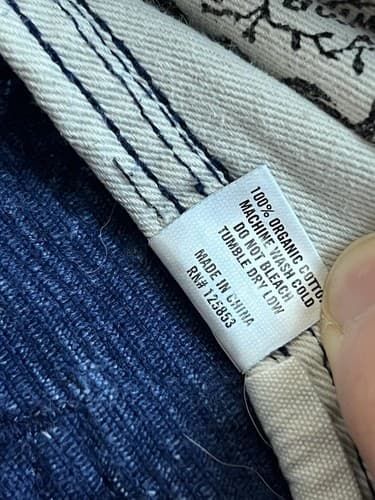 Taylor Stitch Democratic All Day Pant Mens 31x 32 Blue Corduroy Cotton 5 Pocket - Thumbnail 5