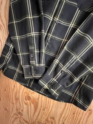Dixxon Flannel Black Rifle Coffee Company Men’s M Button Up Shirt Black Plaid - Thumbnail 9