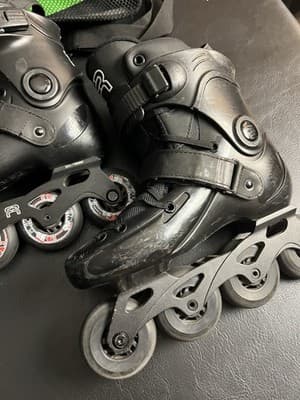 FR J Skates US 5-7 - EU 37-39 Freeride Freestyle Urban Inline Junior Kids Black - Thumbnail 4