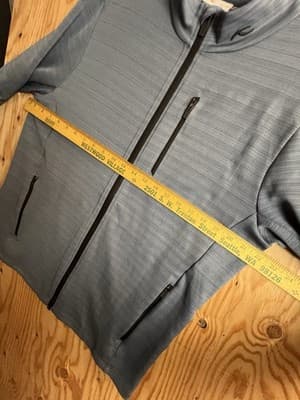 KJUS Colton Midlayer Jacket Mens 52 L Blue Zip Long Sleeve Full Zip UPF 50+ - Thumbnail 5