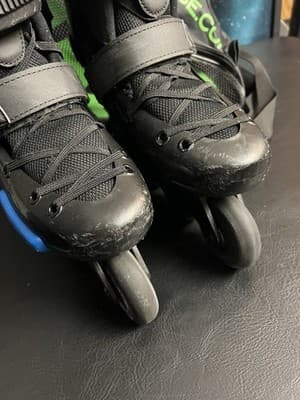 FR J Skates US 5-7 - EU 37-39 Freeride Freestyle Urban Inline Junior Kids Black - Thumbnail 16