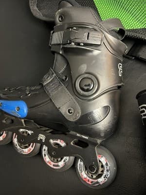 FR J Skates US 5-7 - EU 37-39 Freeride Freestyle Urban Inline Junior Kids Black - Thumbnail 6