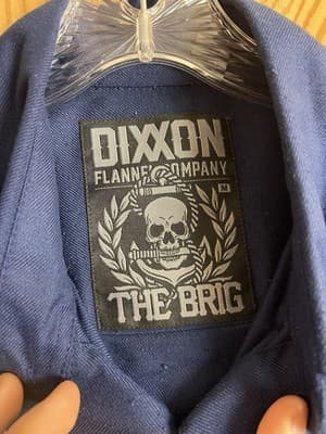 Dixxon Flannel Company The Brig Men’s M Blue Button Up Shirt Sold Out - Thumbnail 4