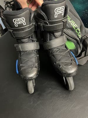 FR J Skates US 5-7 - EU 37-39 Freeride Freestyle Urban Inline Junior Kids Black - Thumbnail 15