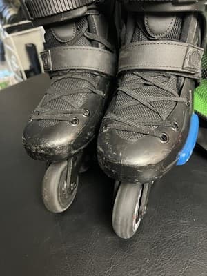 FR J Skates US 5-7 - EU 37-39 Freeride Freestyle Urban Inline Junior Kids Black - Thumbnail 17
