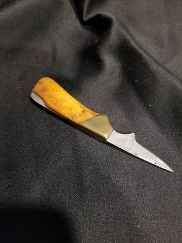 Kershaw 2105 “Lil Stud” By Kai Japan USA Rare Pocket Knife Exotic Wood Small - Image 1