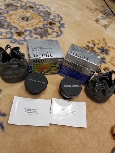 Digital Optics 2X AF + 0.45x Night Professional Video Photography Telephoto Lens
