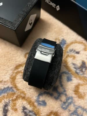 NEW Home Watch A-Class Swiss Made Classic Anodized Gold Water Resistant Black - Thumbnail 4