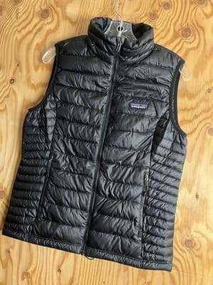 Patagonia Black Down Sweater Vest Womens M Full Zip 84628 FA16 Puffer Nano - Thumbnail 2