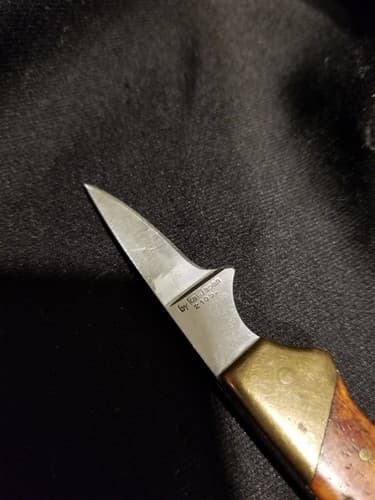 Kershaw 2105 “Lil Stud” By Kai Japan USA Rare Pocket Knife Exotic Wood Small - Thumbnail 9