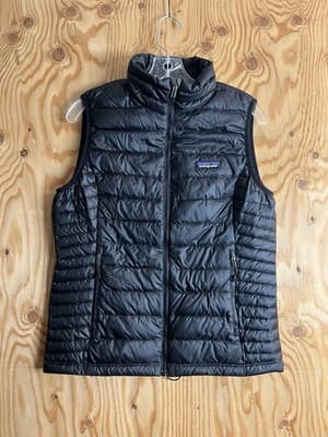 Patagonia Black Down Sweater Vest Womens M Full Zip 84628 FA16 Puffer Nano - Image 1