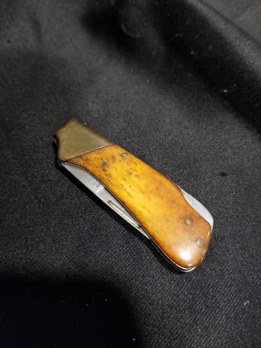 Kershaw 2105 “Lil Stud” By Kai Japan USA Rare Pocket Knife Exotic Wood Small - Thumbnail 12
