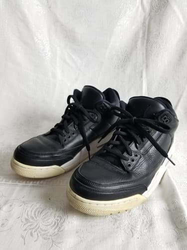Air Jordan 3 Retro Cyber Monday Mens 10 Black White 136064-020 - Image 1