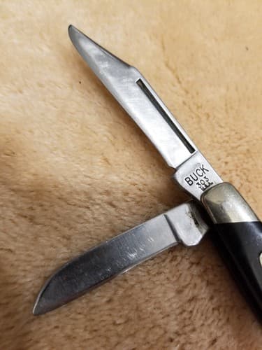Vintage Buck 303 Cadet Folding Pocket knife VTG - Thumbnail 2
