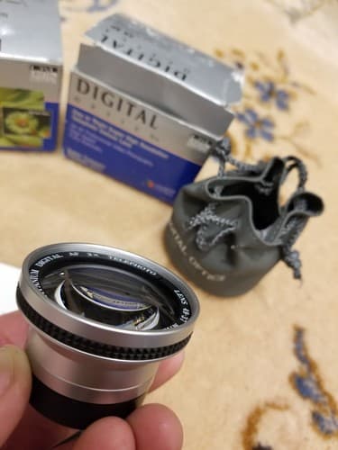 Digital Optics 2X AF + 0.45x Night Professional Video Photography Telephoto Lens - Thumbnail 8