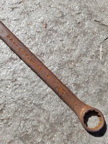 VTG *Proto* Professional 3/4" Black Oxide Combination Wrench 1224B Made in USA - Thumbnail 6