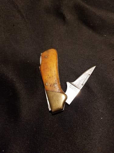 Kershaw 2105 “Lil Stud” By Kai Japan USA Rare Pocket Knife Exotic Wood Small - Thumbnail 16