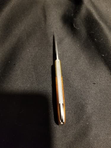 Kershaw 2105 “Lil Stud” By Kai Japan USA Rare Pocket Knife Exotic Wood Small - Thumbnail 14