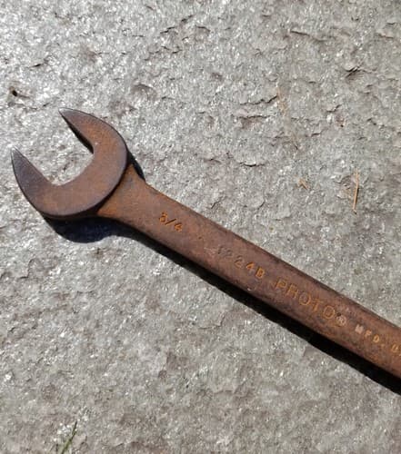 VTG *Proto* Professional 3/4" Black Oxide Combination Wrench 1224B Made in USA - Thumbnail 2