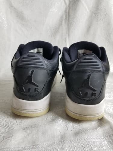 Air Jordan 3 Retro Cyber Monday Mens 10 Black White 136064-020 - Thumbnail 4