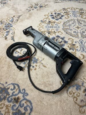 Vtg PORTER CABLE Model 629 Tiger Saw HEAVY DUTY RECIPROCATING Variable Speed - Thumbnail 8