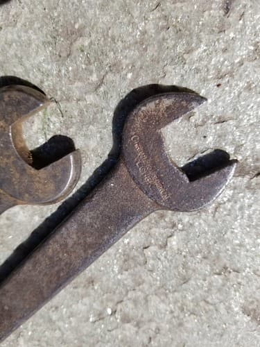 Lot Of 5 Vintage Wrenches Spanners Buffalo VLChek Antique Wrench Set Unbranded - Thumbnail 3