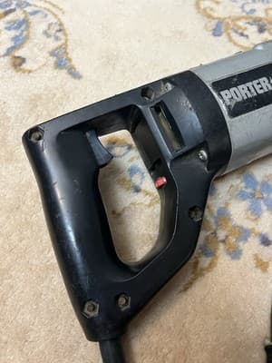 Vtg PORTER CABLE Model 629 Tiger Saw HEAVY DUTY RECIPROCATING Variable Speed - Thumbnail 12