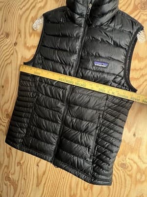Patagonia Black Down Sweater Vest Womens M Full Zip 84628 FA16 Puffer Nano - Thumbnail 8