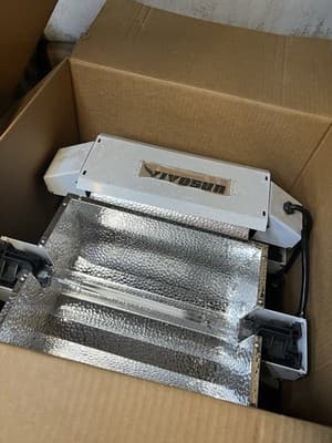 Lot Of 6 Vivosun Grow Light Hood Reflector Indoor Horticulture Set *Clipped Cord - Image 1