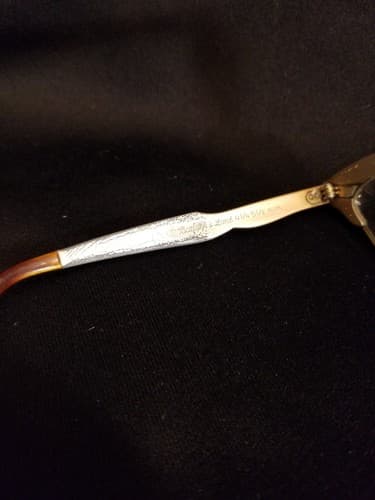 Vtg Bausch Lomb 48 Alum Eyeglasses 4 1/4 - 5 1/2 Silver /Gold Frames 1-10 12k GF - Thumbnail 8